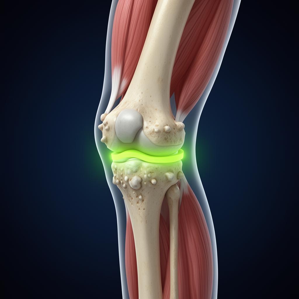 Articulación de rodilla con artrosis — tratamiento de artrosis de rodilla Tijuana